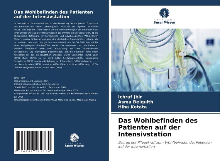Produktbild: Das Wohlbefinden des Patienten auf der Intensivstation