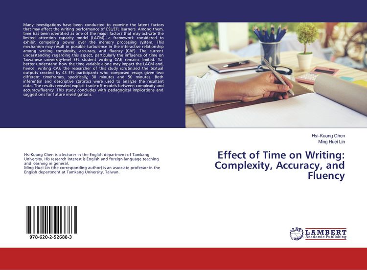 Produktbild: Effect of Time on Writing: Complexity, Accuracy, and Fluency