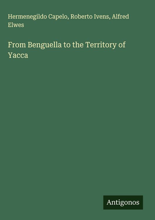 Produktbild: From Benguella to the Territory of Yacca