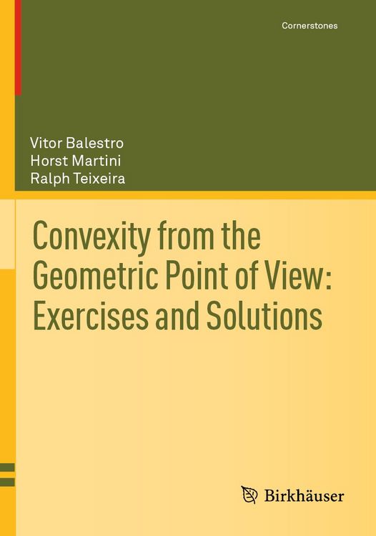 Produktbild: Convexity from the Geometric Point of View: Exercises and Solutions