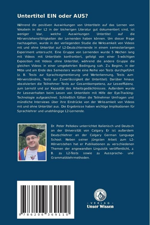 Produktbild: Untertitel EIN oder AUS?