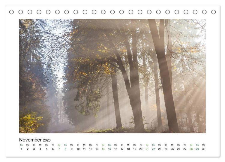 Produktbild: Stille Oasen (Tischkalender 2026 DIN A5 quer), CALVENDO Monatskalender