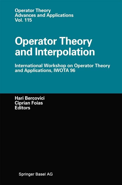 Produktbild: Operator Theory and Interpolation