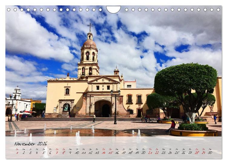 Produktbild: Mexiko - Bunte Vielfalt in Stadt und Land (Wandkalender 2026 DIN A4 quer), CALVENDO Monatskalender