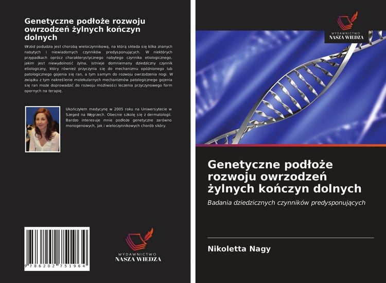 Produktbild: Genetyczne pod&iquest;o&iquest;e rozwoju owrzodze&iquest; &iquest;ylnych ko&iquest;czyn dolnych