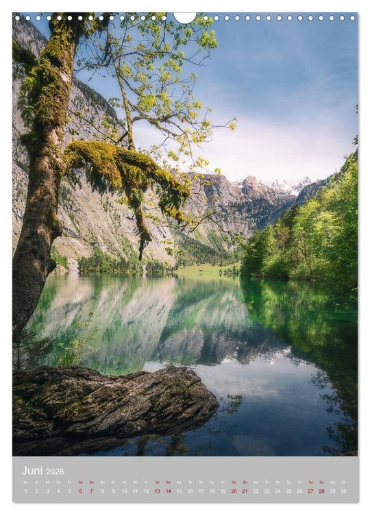 Produktbild: Deutsche Alpenmomente (Wandkalender 2026 DIN A3 hoch), CALVENDO Monatskalender