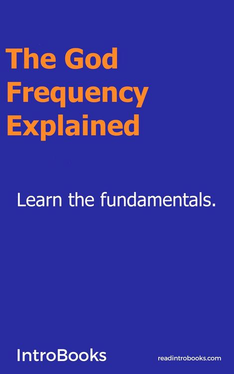 Produktbild: The God Frequency Explained