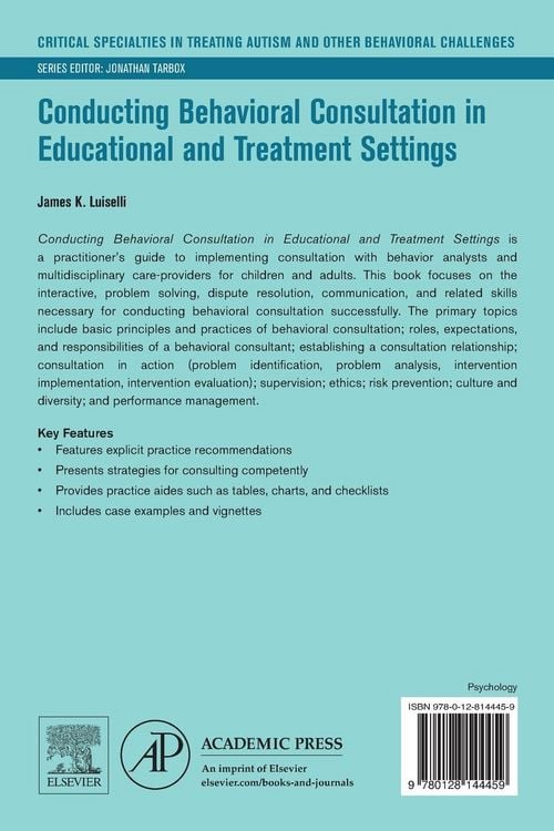 Produktbild: Conducting Behavioral Consultation in Educational and Treatment Settings