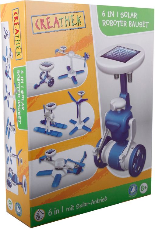 Produktbild: Creathek Solar 6 in 1 Roboter Bau-Set