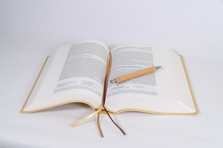 Produktbild: Elberfelder Bibel - mit Schreibrand, Kunstleder