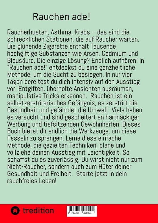 Produktbild: Rauchen ade!