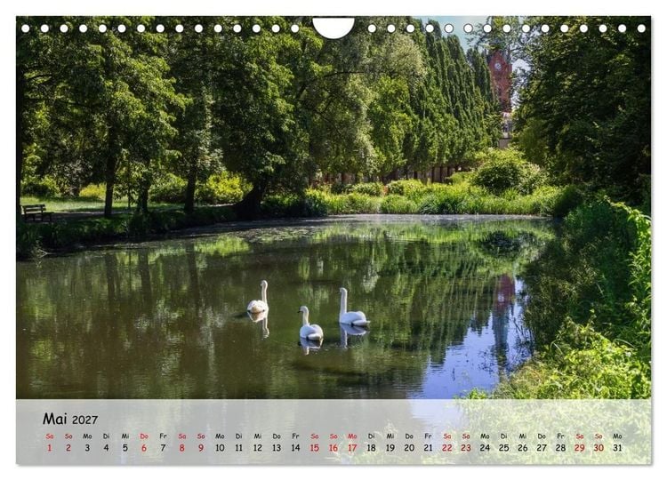 Produktbild: Bernau bei Berlin. Ein Jahr in Bildern (Wandkalender 2027 DIN A4 quer), CALVENDO Monatskalender