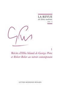 Produktbild: Georges Perec volumes 1 R&eacute;cits d'Ellis Island de Georges Perec et