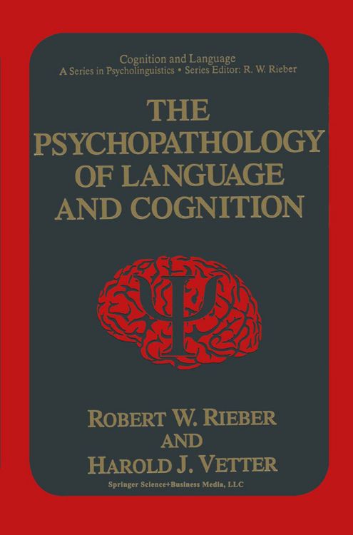 Produktbild: The Psychopathology of Language and Cognition