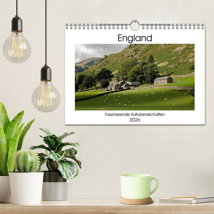 Produktbild: England - Faszinierende Kulturlandschaften (Wandkalender 2026 DIN A4 quer), CALVENDO Monatskalender