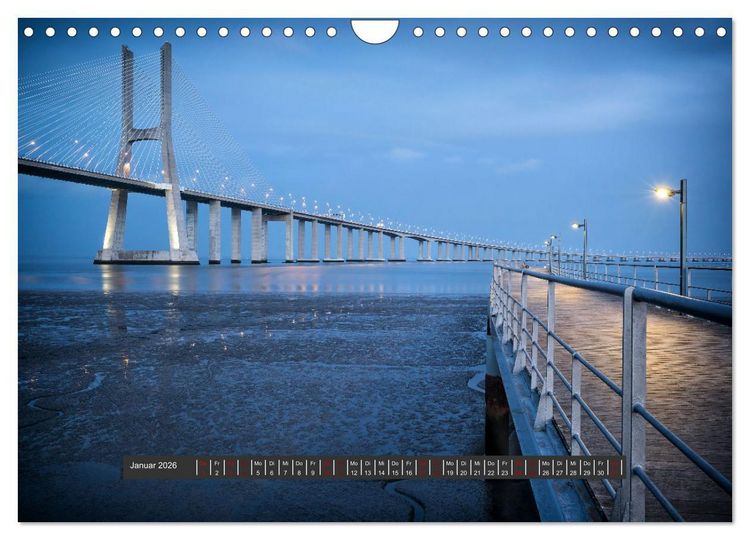 Produktbild: Portugals Atlantikk&uuml;ste (Wandkalender 2026 DIN A4 quer), CALVENDO Monatskalender