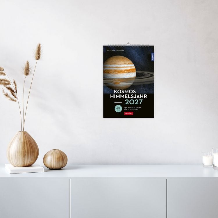 Produktbild: KOSMOS Himmelsjahr Wochen-Kulturkalender 2027 - Der Wandkalender f&uuml;r jede Woche