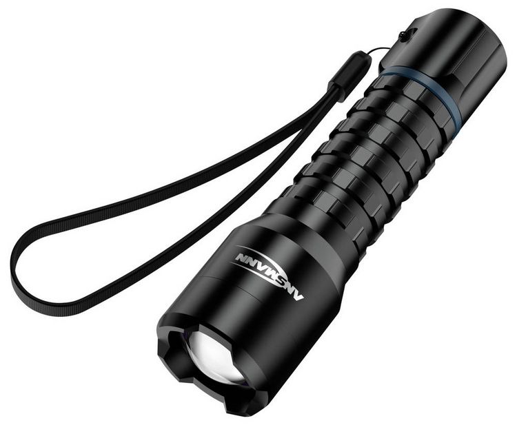 Produktbild: Ansmann LED Taschenlampe Survival TS1000RF wiederaufladbar 1600-0711 SMD LED Taschenlampe Li-Ionen Akkus 20.5 h 158 g