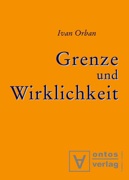 Produktbild: Grenze und Wirklichkeit