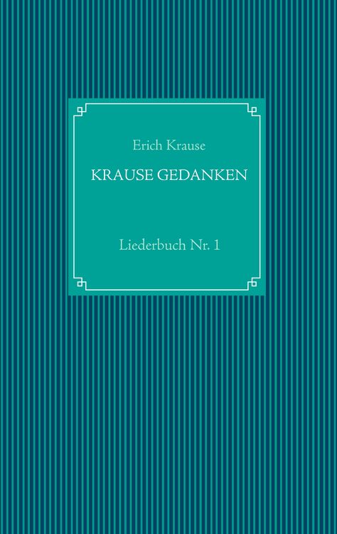 Produktbild: Krause Gedanken