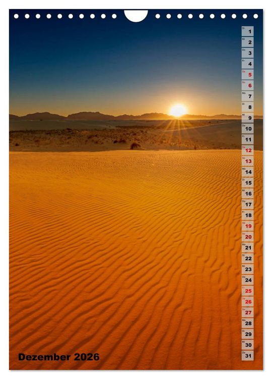 Produktbild: WHITE SANDS NATIONAL MONUMENT W&uuml;stenimpressionen (Wandkalender 2026 DIN A4 hoch), CALVENDO Monatskalender