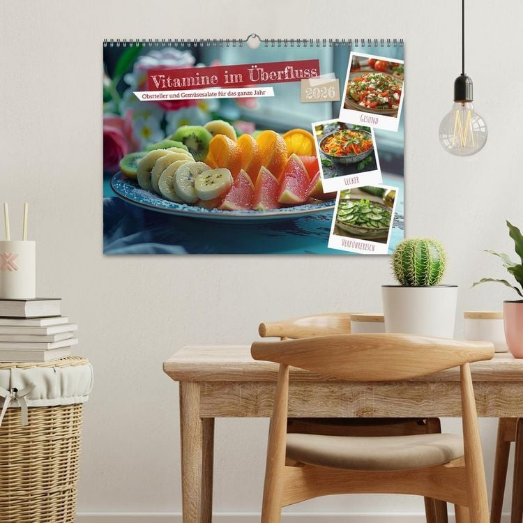 Produktbild: Vitamine im &Uuml;berfluss (Wandkalender 2026 DIN A3 quer), CALVENDO Monatskalender
