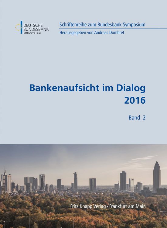 Produktbild: Bankenaufsicht im Dialog 2016