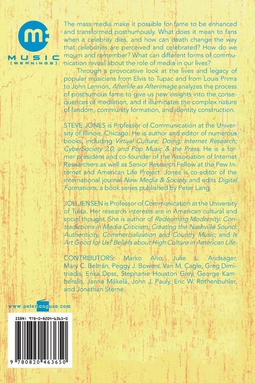 Produktbild: Afterlife as Afterimage