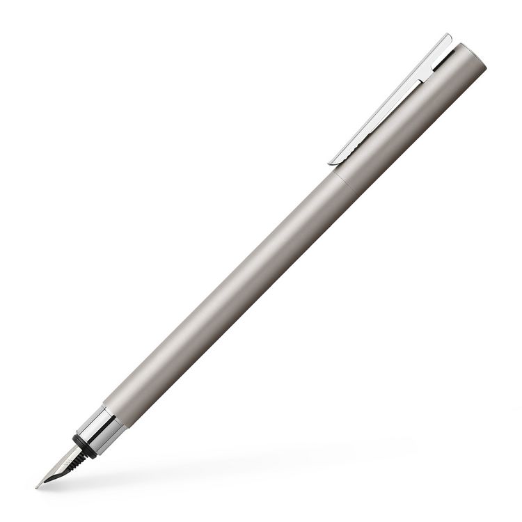 Produktbild: Faber-Castell F&uuml;ller NEO Slim Edelstahl, matt, B