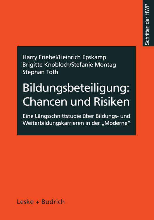 Produktbild: Bildungsbeteiligung: Chancen und Risiken