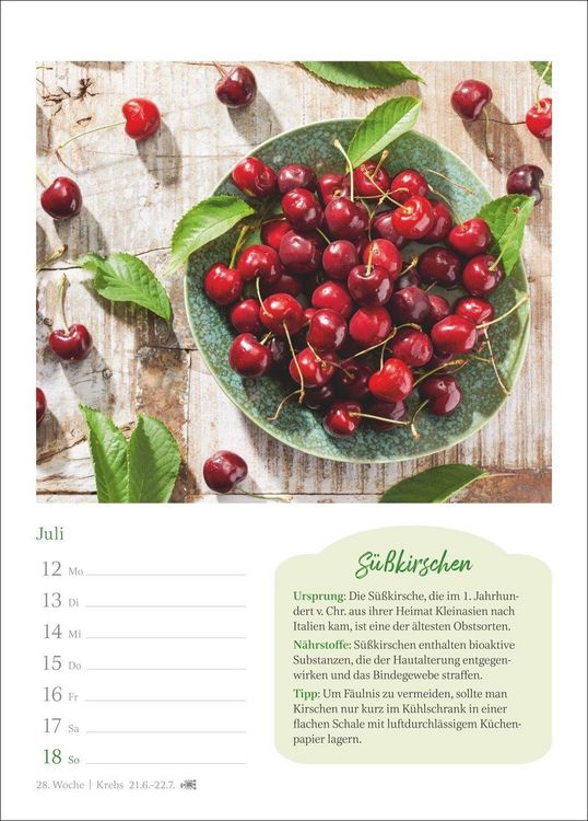 Produktbild: Der kleine K&uuml;chenkalender Wochenkalender 2027 - Wochenkalender mit praktischen Tipps