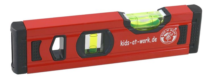 Produktbild: Corvus A600376 - Kids at work, Wasserwaage rot Alu 20 cm