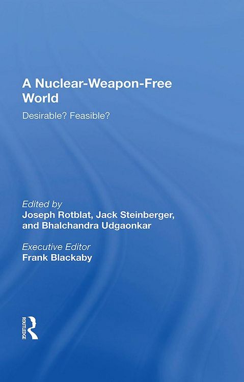 Produktbild: A Nuclear-weapon-free World