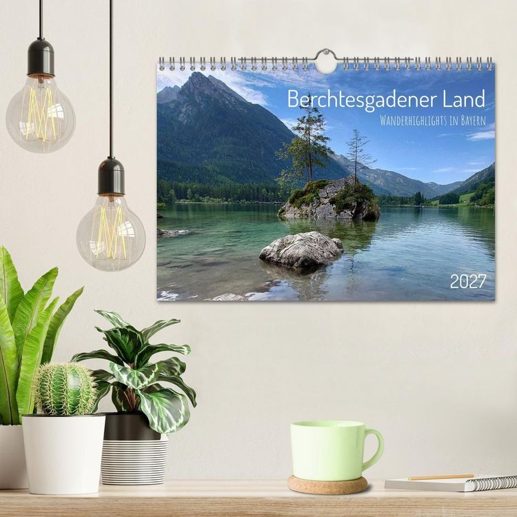 Produktbild: Berchtesgadener Land - Wanderhighlights in Bayern (Wandkalender 2027 DIN A4 quer), CALVENDO Monatskalender