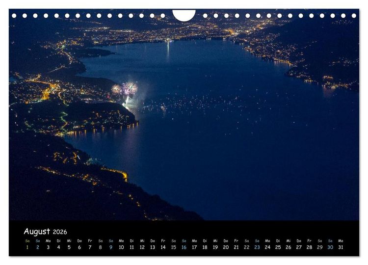 Produktbild: Stimmungsvolle Bilder vom Thunersee (Wandkalender 2026 DIN A4 quer), CALVENDO Monatskalender
