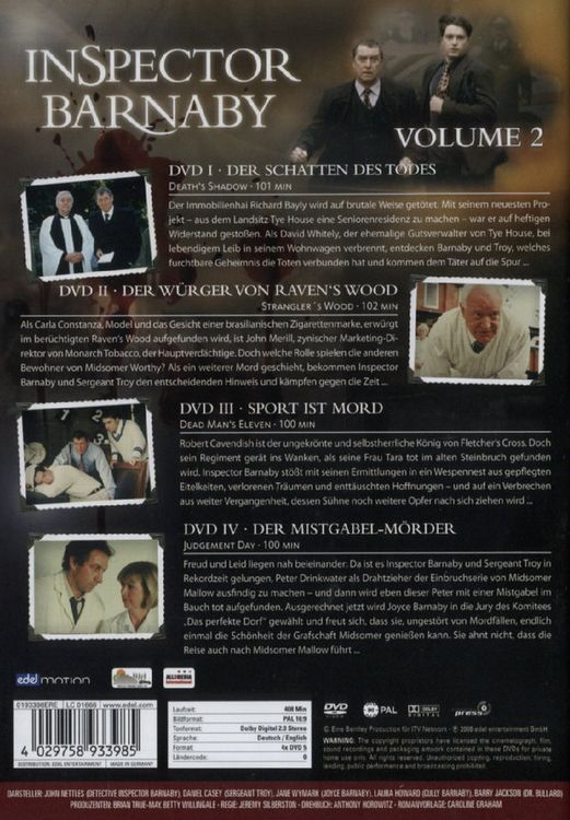 Produktbild: Inspector Barnaby Vol. 2 [4 DVDs]