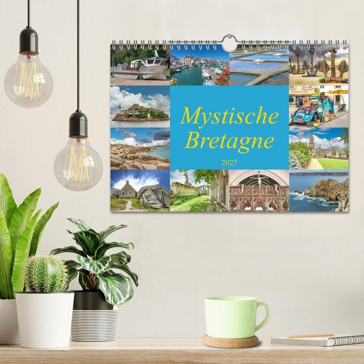 Produktbild: Mystische Bretagne (Wandkalender 2027 DIN A4 quer), CALVENDO Monatskalender
