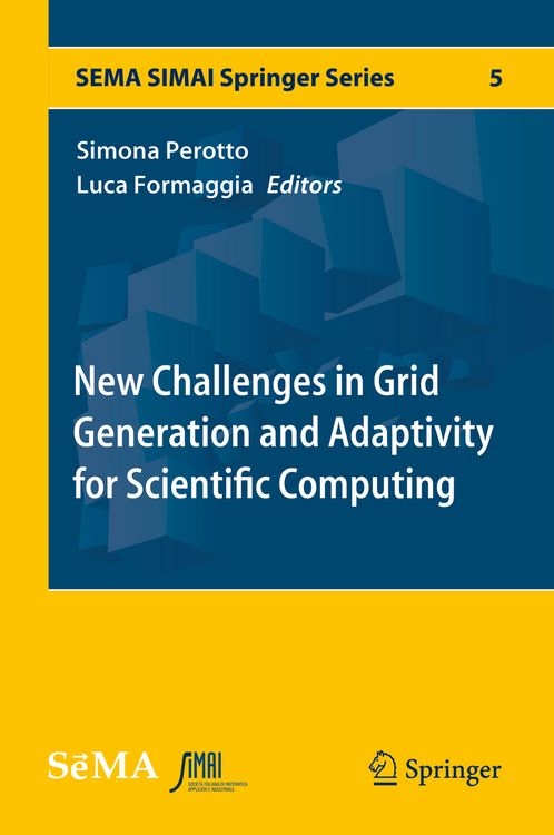 Produktbild: New Challenges in Grid Generation and Adaptivity for Scientific Computing