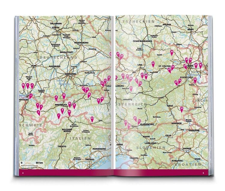 Produktbild: Klimaticket 50 Touren und Trips, &Ouml;sterreich und Grenzbahnh&ouml;fe