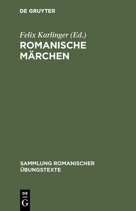 Produktbild: Romanische M&auml;rchen
