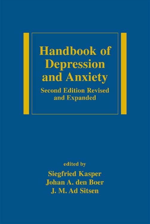 Produktbild: Handbook of Depression and Anxiety