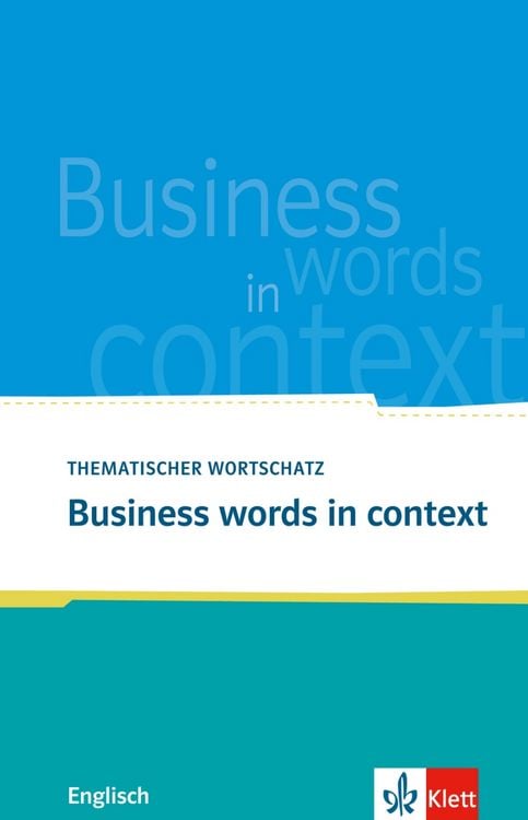 Produktbild: Business words in context