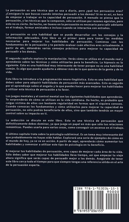 Produktbild: Persuasi&oacute;n