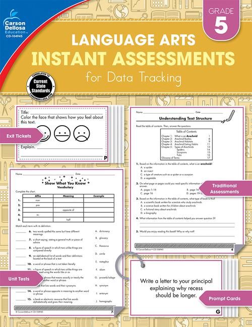 Produktbild: Instant Assessments for Data Tracking, Grade 5