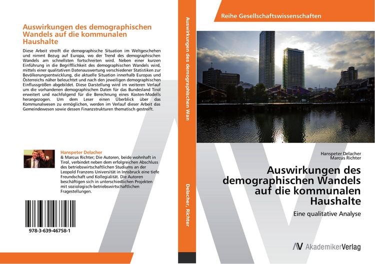 Produktbild: Auswirkungen des demographischen Wandels auf die kommunalen Haushalte