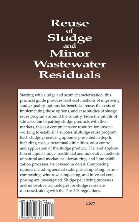 Produktbild: Reuse of Sludge and Minor Wastewater Residuals