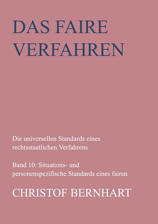 Produktbild: Das faire Verfahren