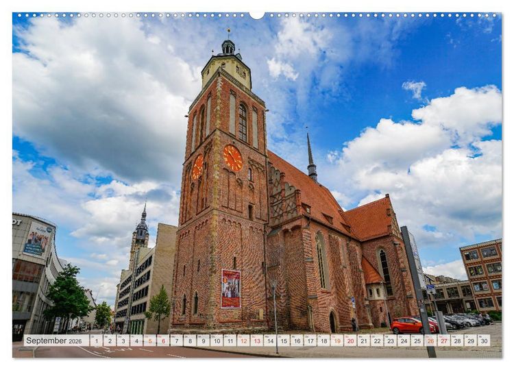Produktbild: Dessau Ro&szlig;lau Impressionen (hochwertiger Premium Wandkalender 2026 DIN A2 quer), Kunstdruck in Hochglanz