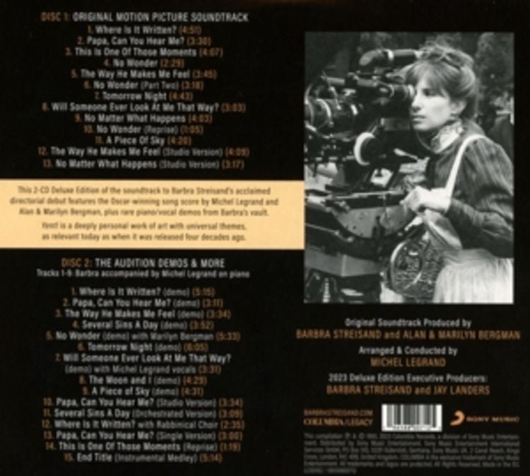 Produktbild: YENTL: 40th Anniversary Deluxe Edition