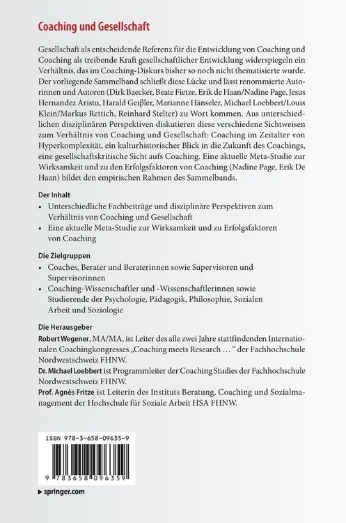 Produktbild: Coaching und Gesellschaft